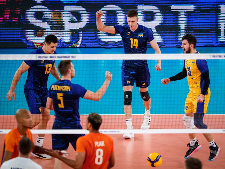 Украина впервые вышла в четвертьфинал чемпионата мира по волейболу