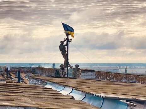 Высокополье уже несколько дней живет под украинским флагом