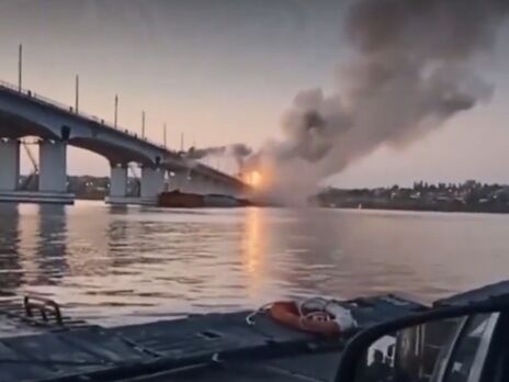Коллаборанты в Херсонской области заявляют, что прекратили попытки восстановить Антоновский мост