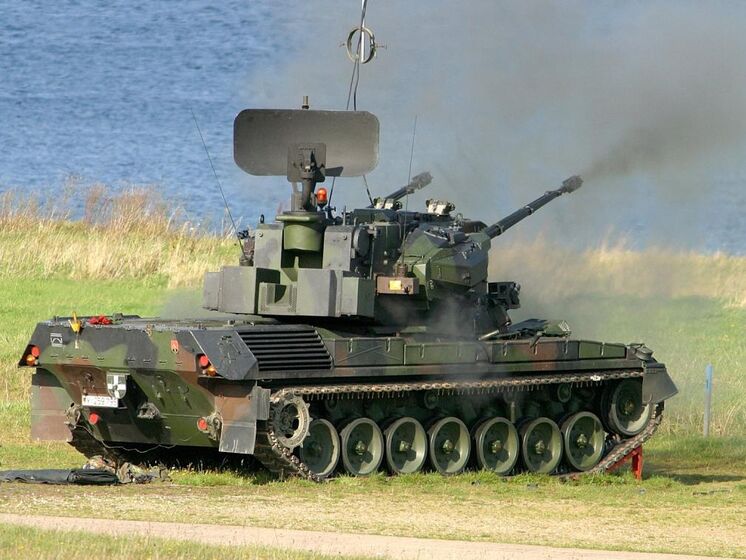 Германия передала Украине еще пять зенитных САУ Gepard и радар для обнаружения артиллерии COBRA