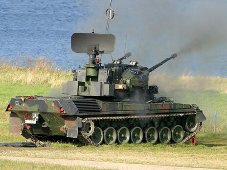 Німеччина надала Україні вже 20 зенітних самохідних артилерійських установок Gepard