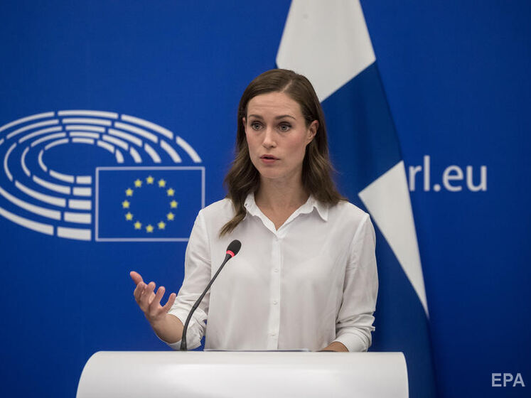 Прем'єр-міністерка Фінляндії закликала Європу надати всі види допомоги Україні
