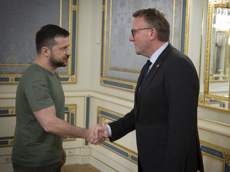 Глава міноборони Данії Бодсков зустрівся із президентом України Зеленським