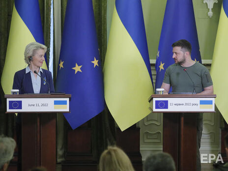 Зеленский обсудил с главой Еврокомиссии энергетическую безопасность