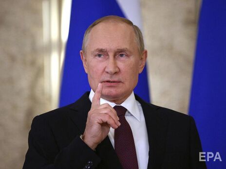 Зеленский сказал, что он не готов и не хочет разговаривать с Россией, отметил Путин (на фото)