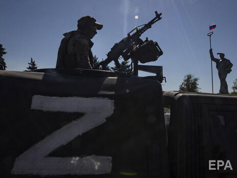 Російські війська використовують літеру Z під час війни проти України