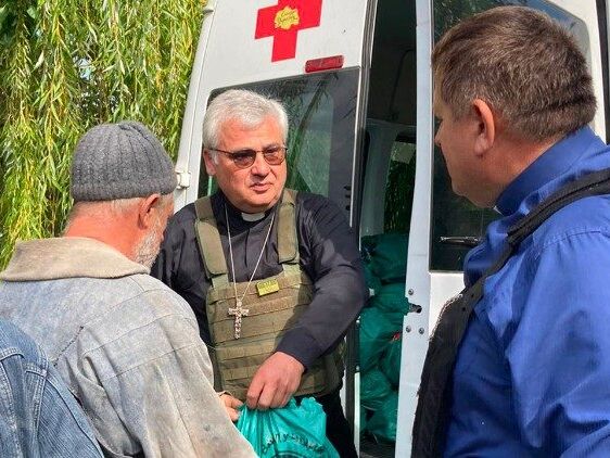Посланник папы римского в Украине кардинал Краевский попал под обстрел