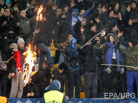 Полиция: В Киеве в драках футбольных фанатов пострадали 10 иностранцев