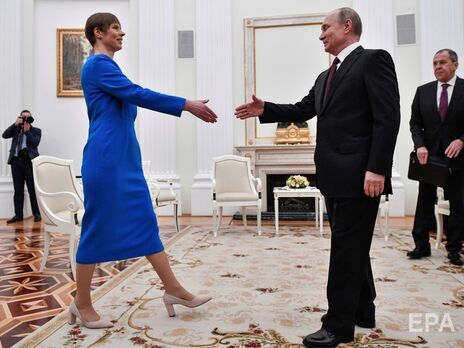 Експрезидентка Естонії Кальюлайд: Після переговорів із Путіним я вимила руки