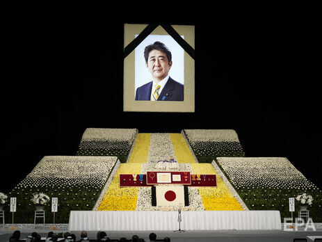 У Японії відбувся державний похорон убитого експрем'єра Сіндзо Абе. Фоторепортаж