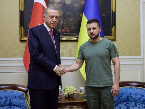 Эрдоган и Зеленский обсудили обмен военнопленными Украины и РФ, ситуацию на ЗАЭС и российские 