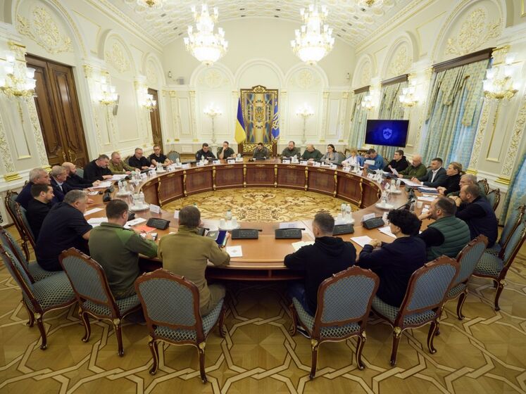 Псевдореферендумы, давление на Россию и коллективная безопасность Украины. Зеленский провел заседание СНБО