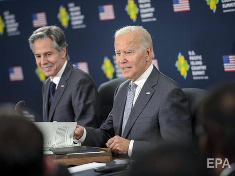 Байден в ответ на попытку РФ аннексировать часть Украины заявил, что США продолжат помощь в вопросе возврата контроля над захваченными территориями