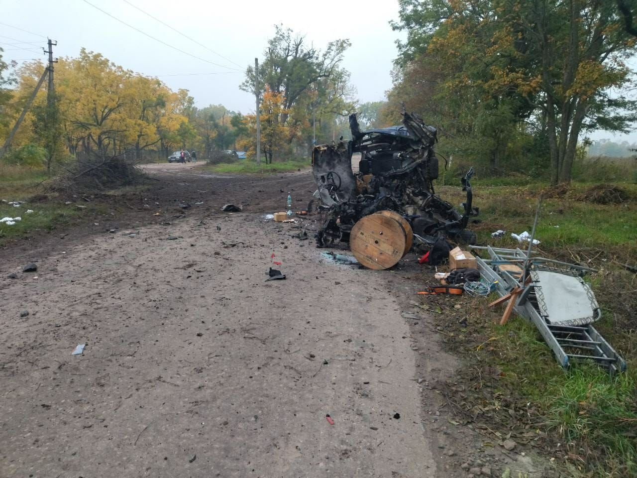 В Сумской области автомобиль 