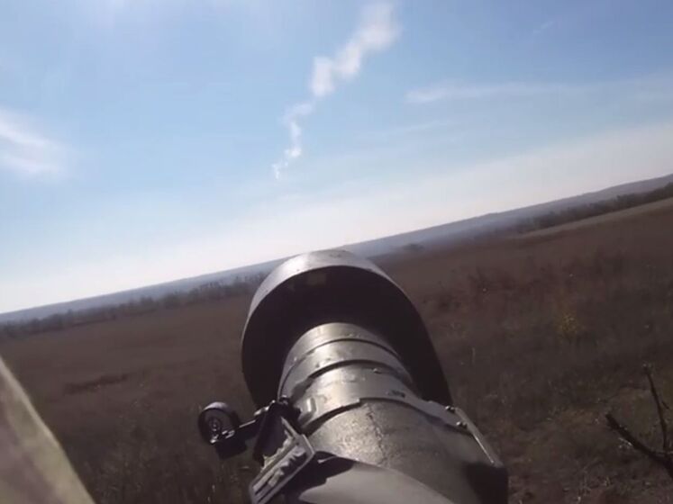 У СБУ показали відео знищення російського вертольота на запорізькому напрямку