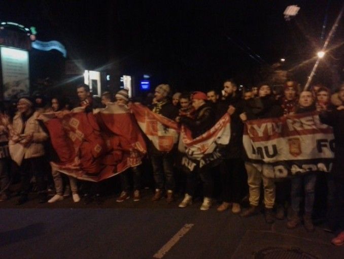 В Одессе перед матчем подрались фанаты "Зари" и "Манчестер Юнайтед"