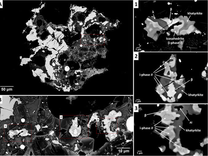 Ученые нашли в метеорите внеземной квазикристалл