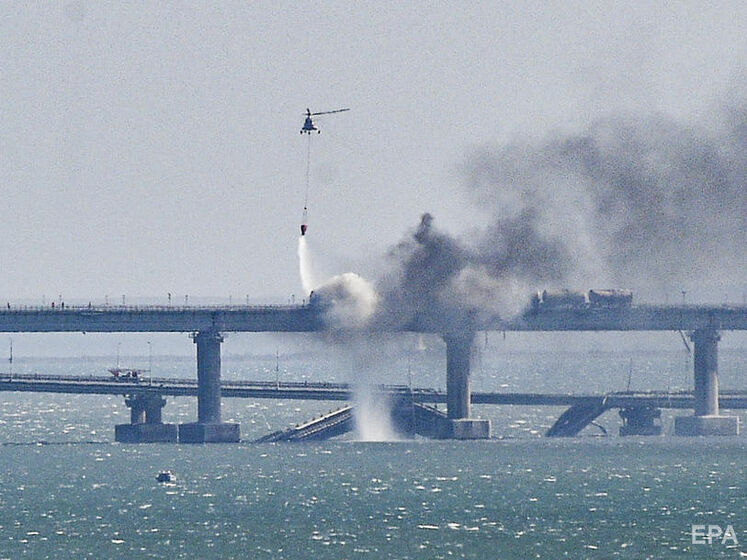 В РФ по делу о взрыве Крымского моста задержали восемь человек. ГУР удивляется, что на месте "не нашли визиток"