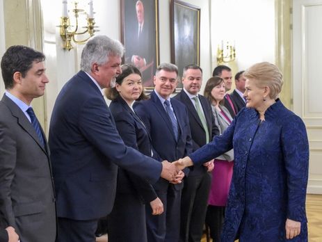 Грибаускайте заявила, что Россия стремится извлечь выгоду из растущих в Европе популистских сил