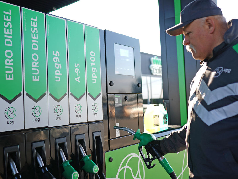 Качественное европейское топливо стандарта Евро-5 предлагает сеть АЗК UPG