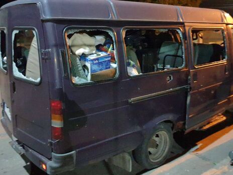 Украинские журналисты опознали свою машину, в которой попали под обстрел пропагандисты РФ в Херсоне