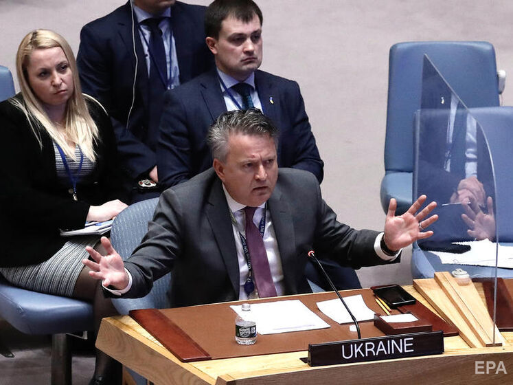 Небензя покинув засідання Радбезу ООН, щоб "не слухати злісних тирад" Кислиці. Постпред України відповів: "Амінь!"