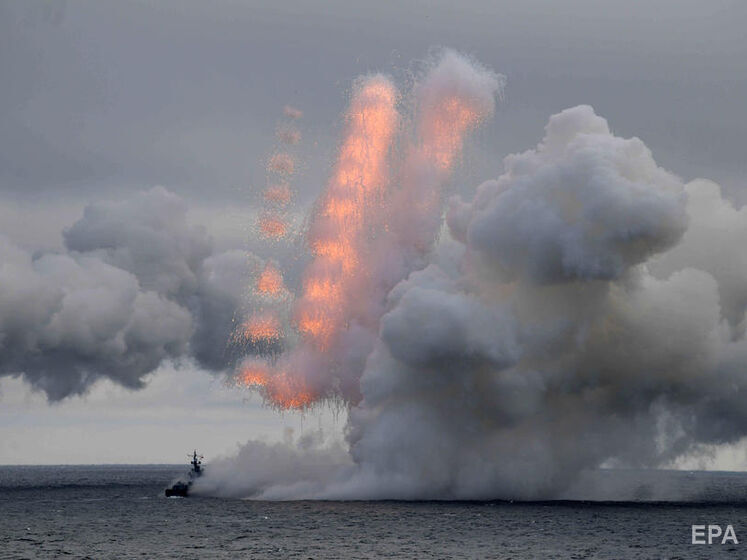 Росія зосередила у Чорному морі три ракетоносії із 24 ракетами "Калібр" – ОК "Південь"