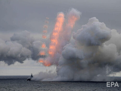 Россия сосредоточила в Черном море три ракетоносителя с 24 ракетами 