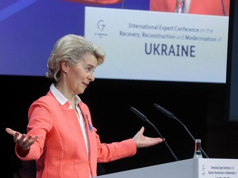 Глава Еврокомиссии: Цель ЕС – не только заморозить, но и изъять активы России для восстановления Украины