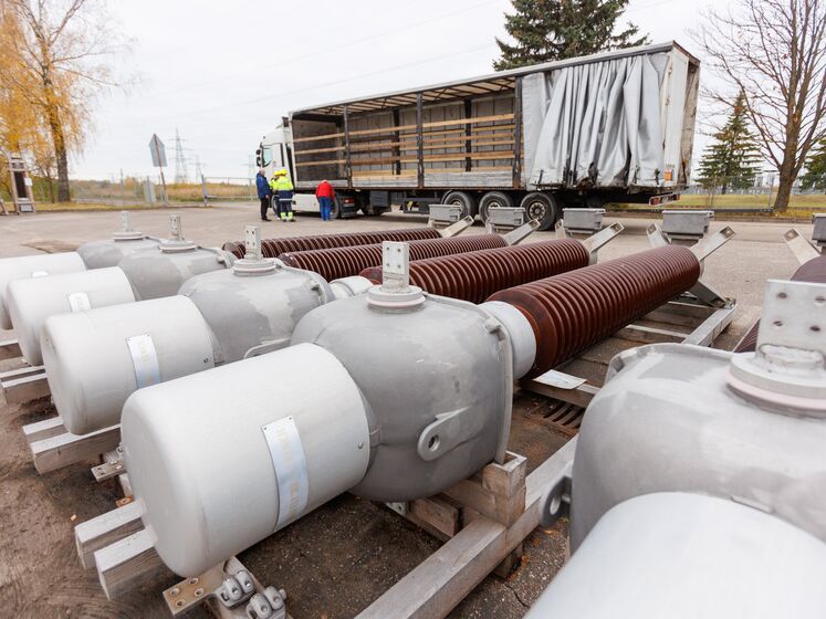Литва передала Україні обладнання для ремонту електропідстанцій і газопроводів