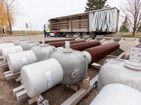 Литва отправила Украине оборудование для ремонта электроподстанций и газопроводов