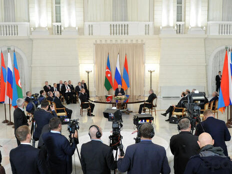 Глави Росії, Вірменії та Азербайджану зустрілися в Сочі