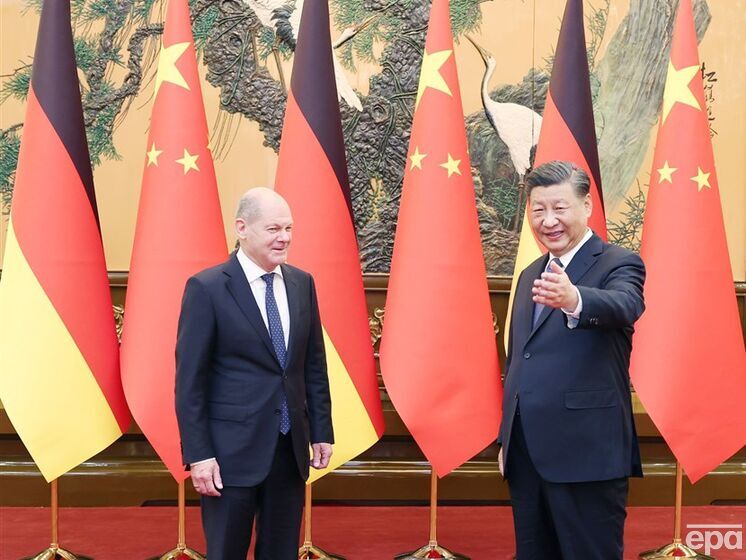 Сі Цзіньпін хоче розширити співпрацю з Німеччиною. Він зустрівся із Шольцом у Пекіні