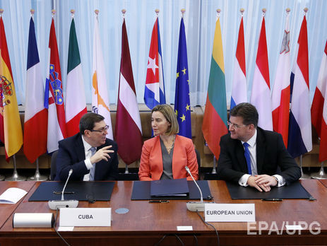 Евросоюз и Куба подписали соглашение о сотрудничестве