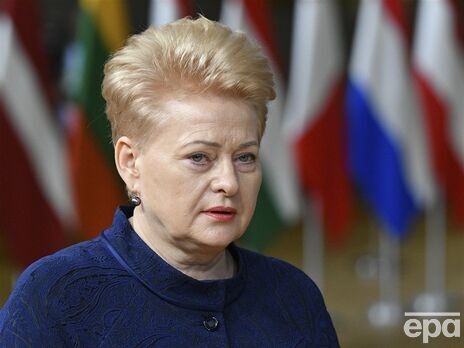 Грибаускайте заявила, что жесткая позиция по отношению к России может помешать ей стать новым генсеком НАТО