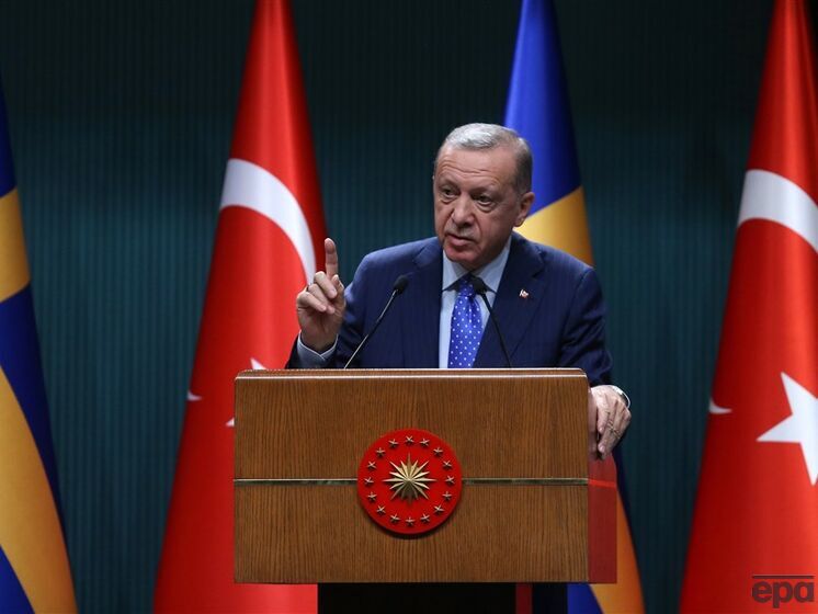 Ердоган заявив, що Росія зараз "опирається нападу з боку Заходу"