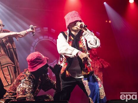 Kalush Orchestra виступили на MTV EMA 2022. Відео