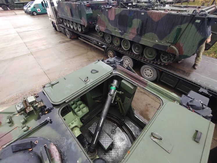 Литва доправила в Україну БТР М113 із мінометами