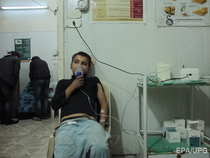 Сирийская обсерватория по правам человека заявила о газовой атаке в районе Пальмиры