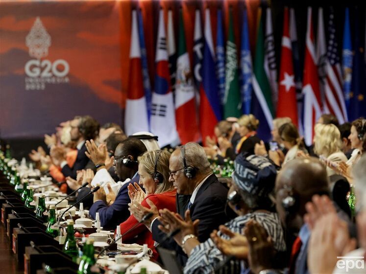 Итоговая декларация G20. "Почти все" участники саммита осудили войну против Украины