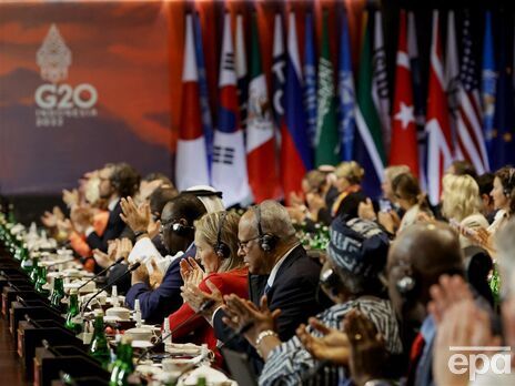 Саміт G20 проводили 15 16 листопада на Балі (Індонезія)