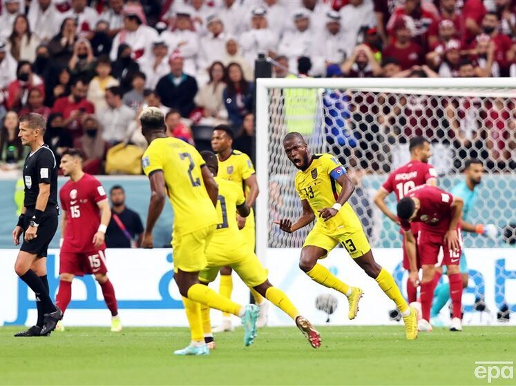 У матчі-відкритті чемпіонату світу з футболу Катар програв Еквадору