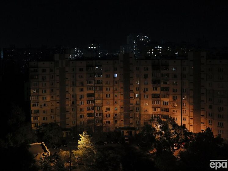 70% Киева остается без электричества, водоснабжение частично восстановили – мэр