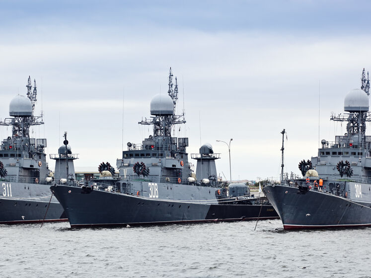 У Чорному морі Росія утримує 11 кораблів, усі без "Калібрів" – ВМС України
