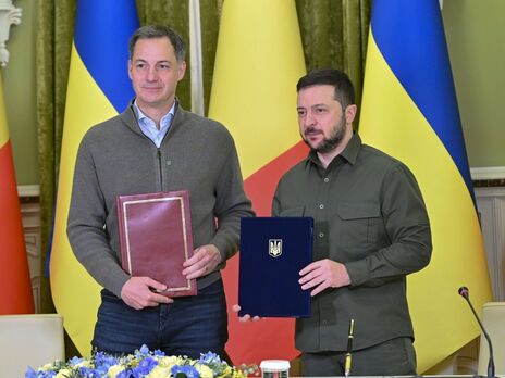 Зеленский и де Кроо подписали декларацию о поддержке членства Украины в ЕС и НАТО