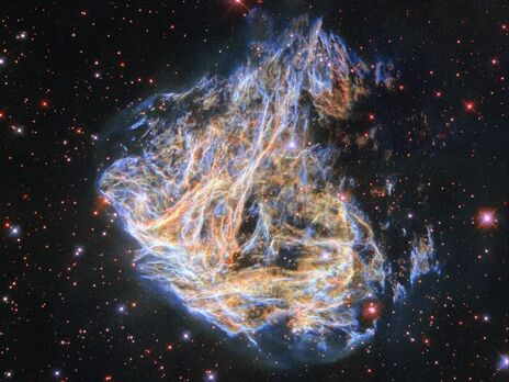 Телескоп Hubble сфотографував залишки наднової в сузір'ї Золотої Риби