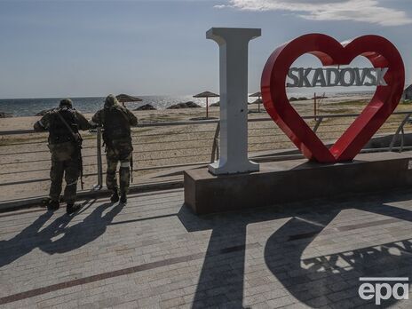 Переважно у вільне житло у Скадовську вселилися військові Російської Федерації