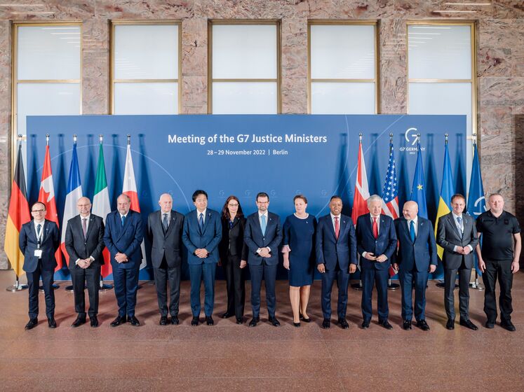 "Дуже важливо домагатися справедливості". Глави мін'юстів країн G7 ухвалили спільну декларацію про Україну