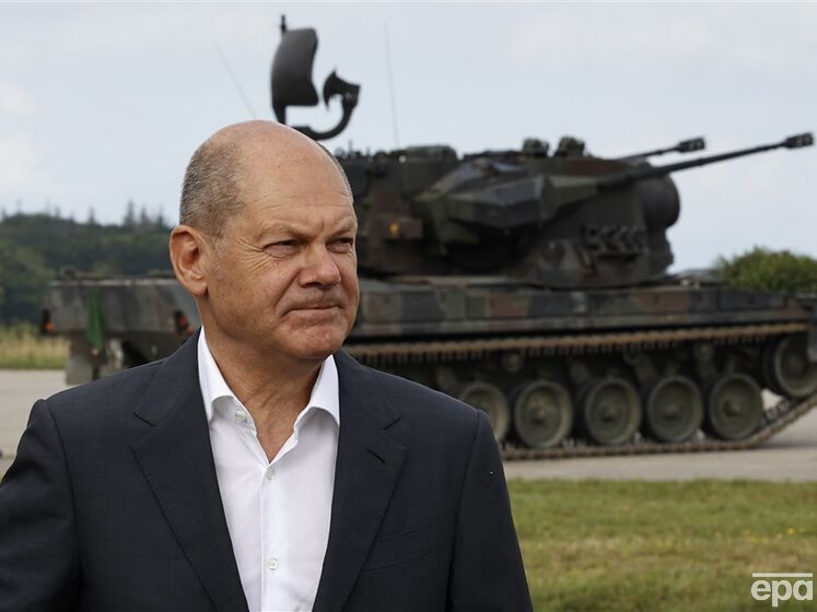 Шольц пообіцяв Україні більше зенітних танків Gepard