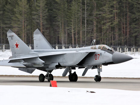 В российском Приморье упал МиГ-31